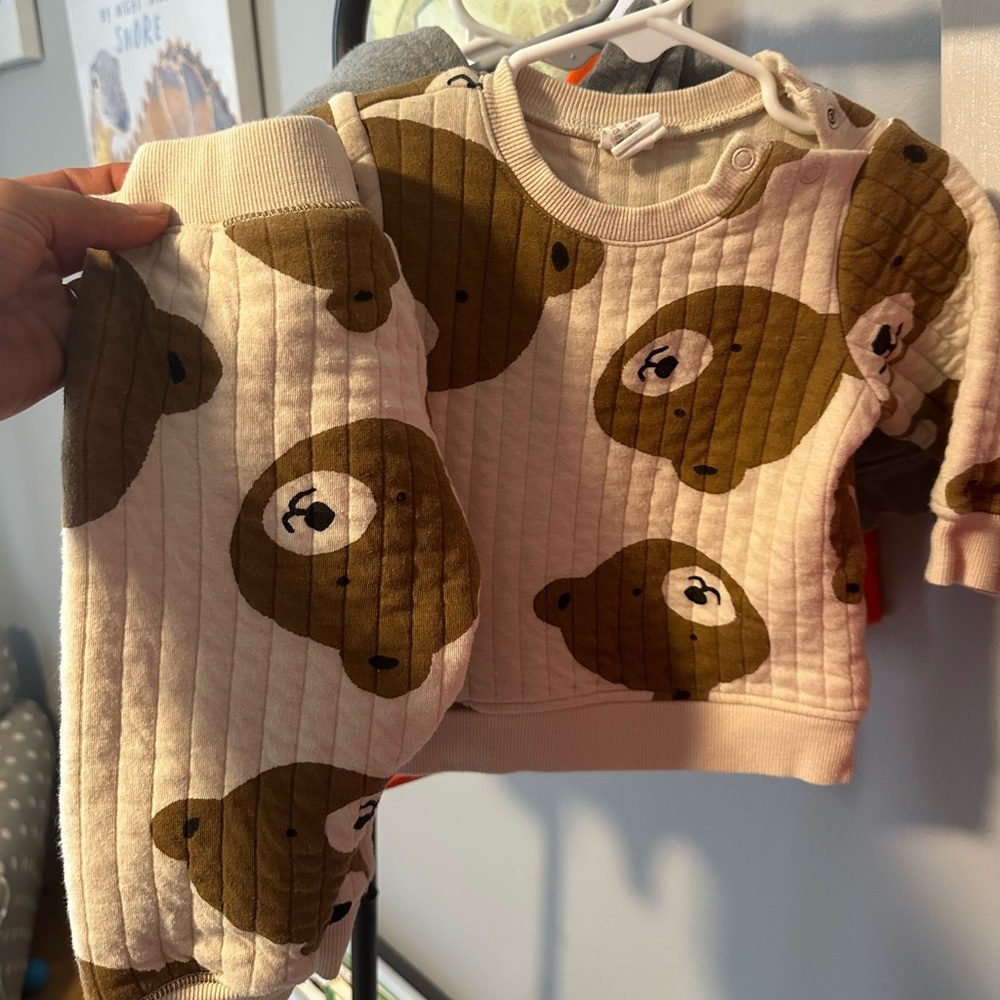 2pc Baby Bear Gap Outfit